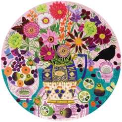 Flat River Group eeBoo Piece & Love Fruits & Flowers Jigsaw Puzzle - 500 pc* Puzzles