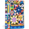 Flat River Group eeBoo Piece & Love Starlight Pinwheels Gilded Journal - Vibrant Adult Diary* Drawing, Color & Painting
