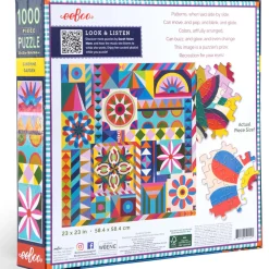 Flat River Group eeBoo Piece & Love Sunshine Garden Jigsaw Puzzle - 1000 pc* Puzzles