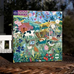 Flat River Group eeBoo Piece and Love English Hedgerow 1000 Piece Jigsaw Puzzle* Puzzles