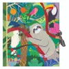 Flat River Group eeBoo Secret Sloth Hardcover Journal - Tropical Animals - with Lock and Key* Coloring Books & Activity Books