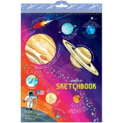 Flat River Group eeBoo Solar System Artist Sketchbook with Monika Forsberg Illustrations*Kids Kids Books|Drawing, Color & Painting