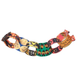 Flat River Group eeBoo Vintage Halloween 120-Link Paper Chain Decoration Kit* Crafts & Activities