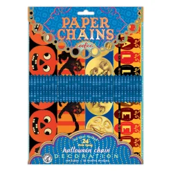 Flat River Group eeBoo Vintage Halloween 120-Link Paper Chain Decoration Kit* Crafts & Activities