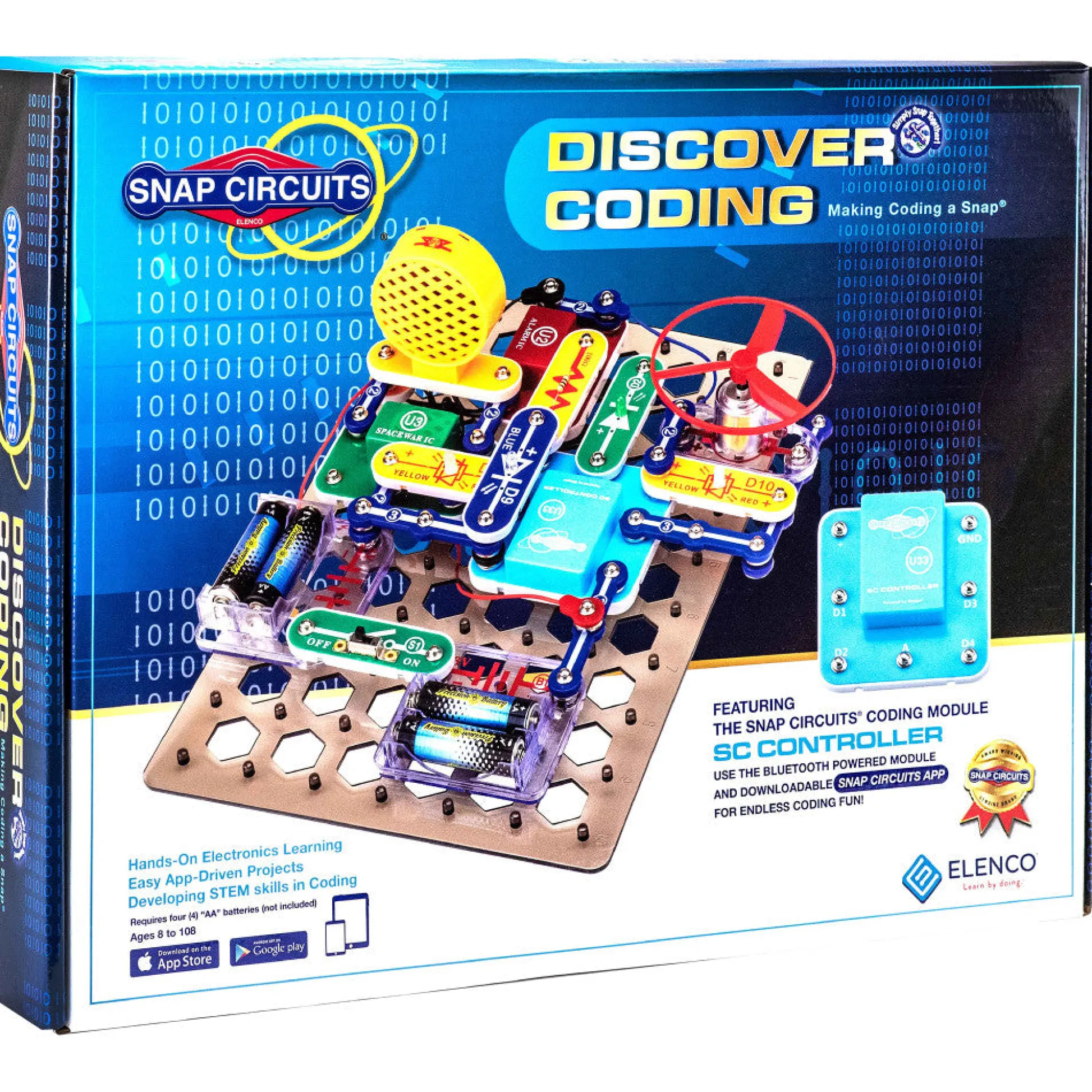Flat River Group Elenco Snap Circuits Discover Coding - Interactive STEM Learning Toy* Robotics & Coding