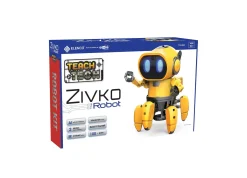 Educators Resource Elenco TEACH TECH Zivko the Robot Kit - Interactive AI Hexiped Robot* Robotics & Coding