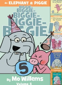 Readerlink Distribution Services Elephant & Piggie Biggie! Volume 5 - Hardcover Collection* Reading, Writing & Speech