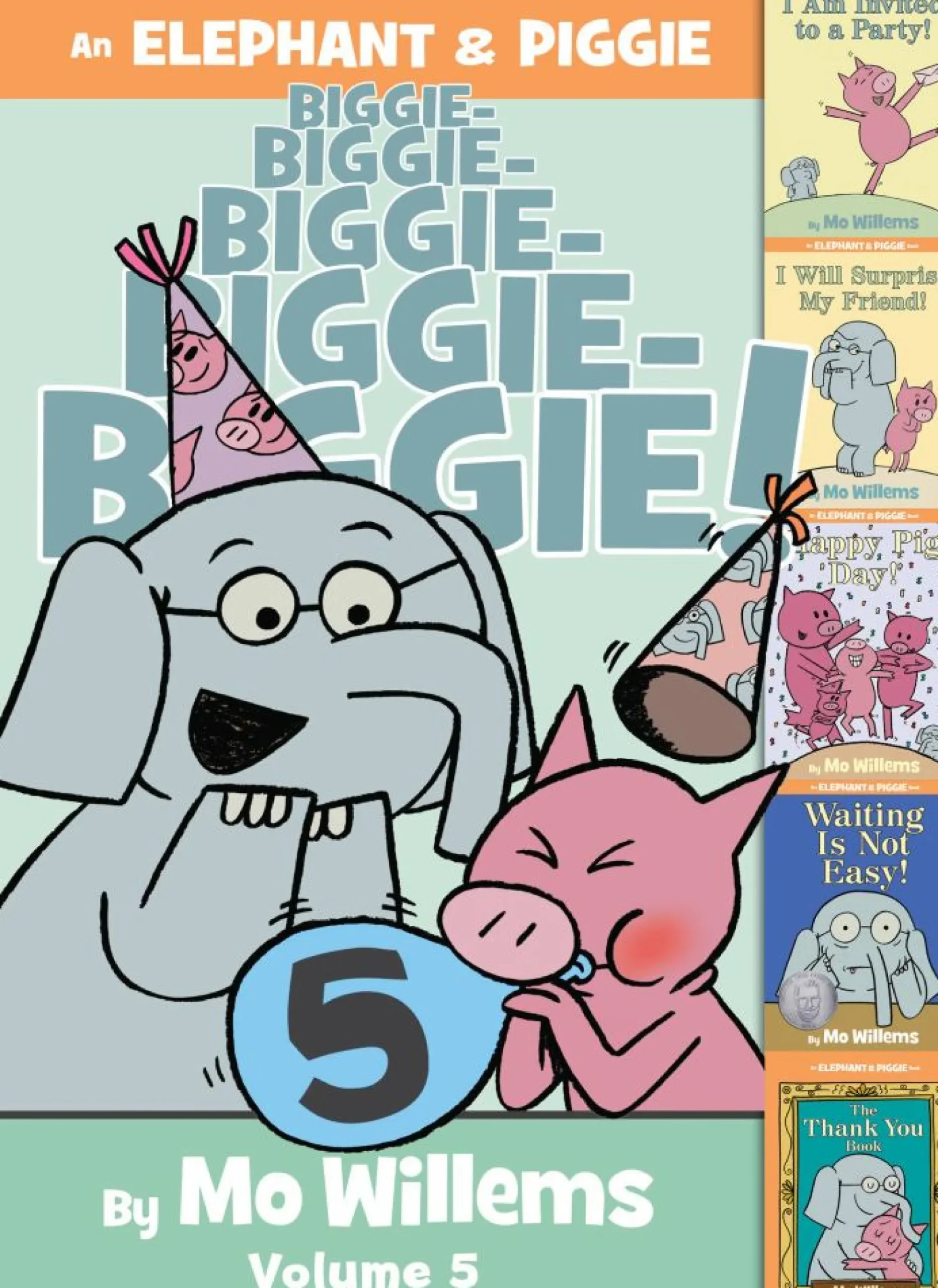 Readerlink Distribution Services Elephant & Piggie Biggie! Volume 5 - Hardcover Collection* Reading, Writing & Speech