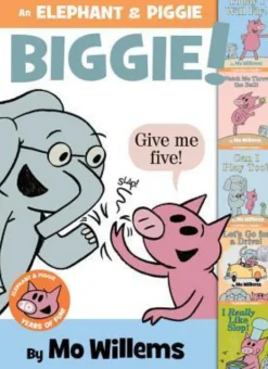 Readerlink Distribution Services Elephant & Piggie Biggie! Volume 1 - 5 Book Collection Set*Kids Reading, Writing & Speech|Kids Books