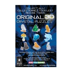 AreYouGame Enchanted 3D Crystal Frog Prince Puzzle - 43 Pieces* Puzzles