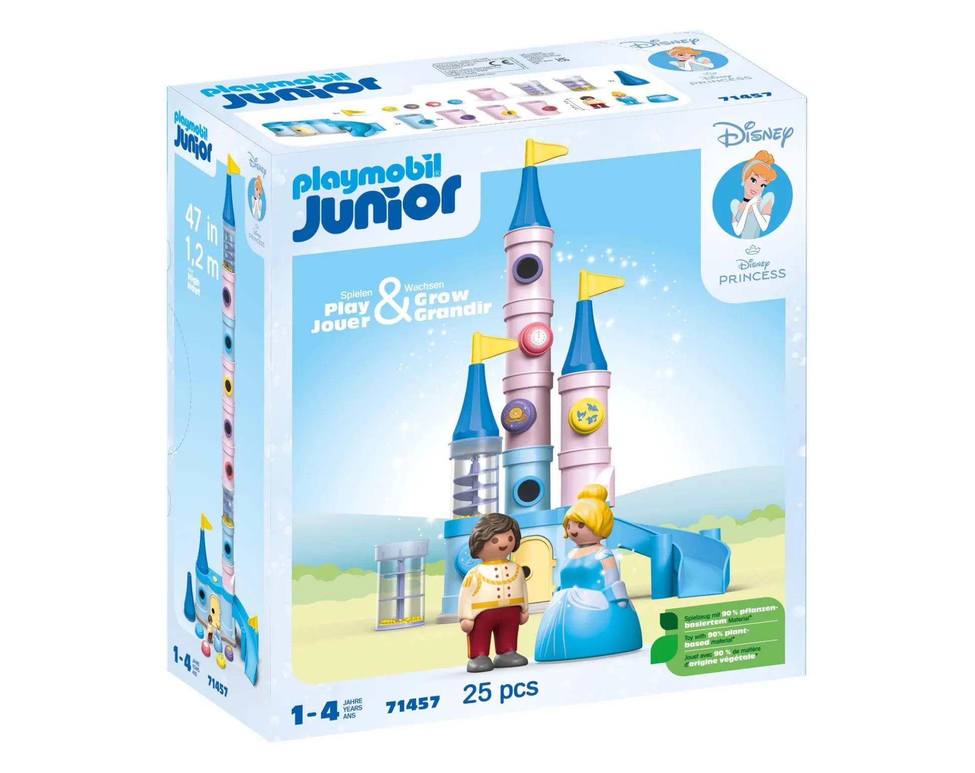Macy's - Supplier Enchanted Disney Cinderella Castle Playset - Magical Adventures Await* Playsets & Vehicles