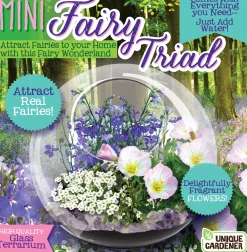 The Distribution Solutions Enchanted Garden Mini Fairy Triad Glass Terrarium Kit* Crafts & Activities
