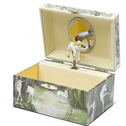 The Distribution Solutions Enchantmints Gentle Unicorn Musical Jewelry Box - Perfect Gift for Kids* Miniature & Collectible Dolls|Stuffed Animals & Plush Toys