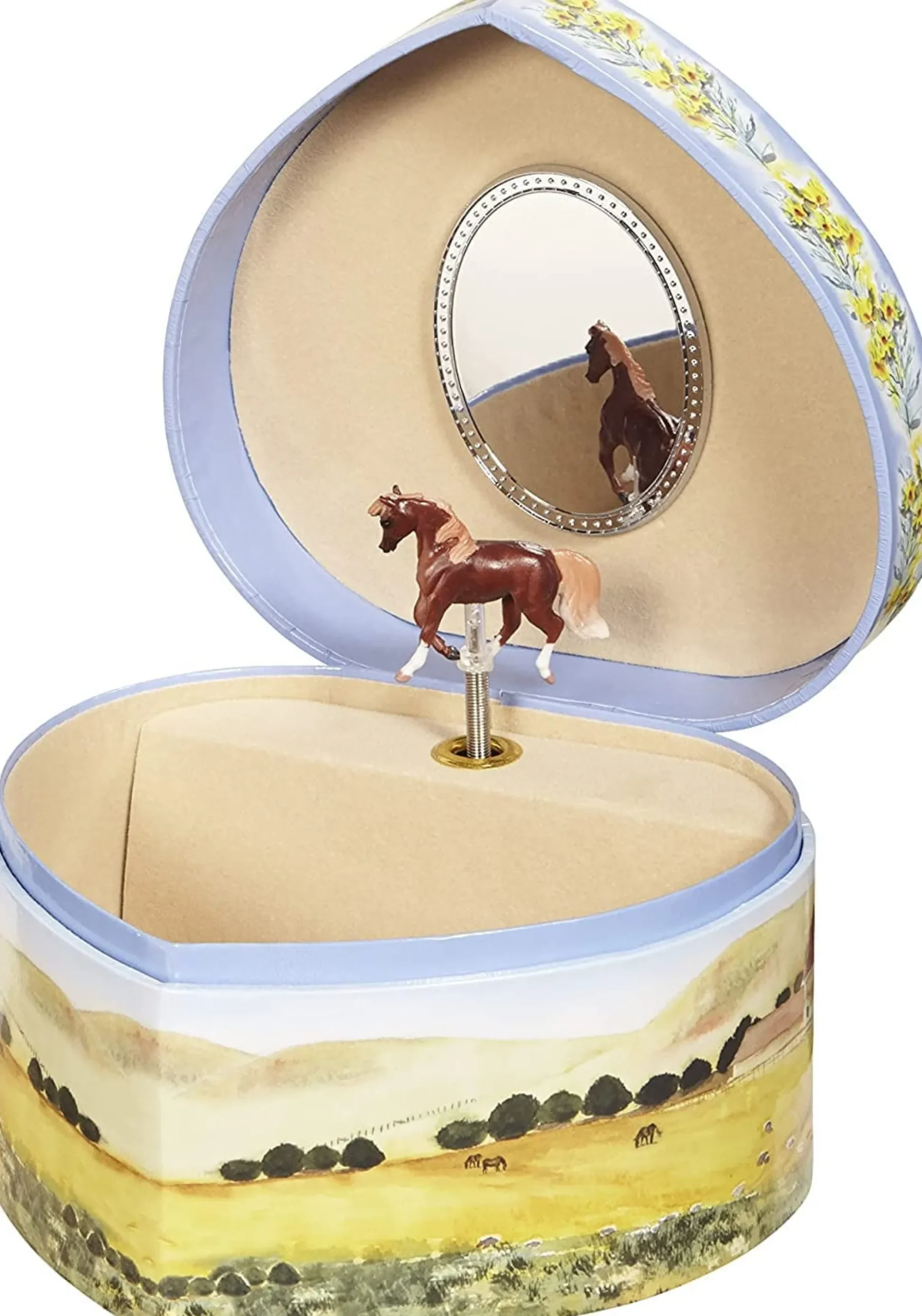 The Distribution Solutions Enchantmints Love Of Horses Musical Jewelry Box for Girls* Miniature & Collectible Dolls|Stuffed Animals & Plush Toys