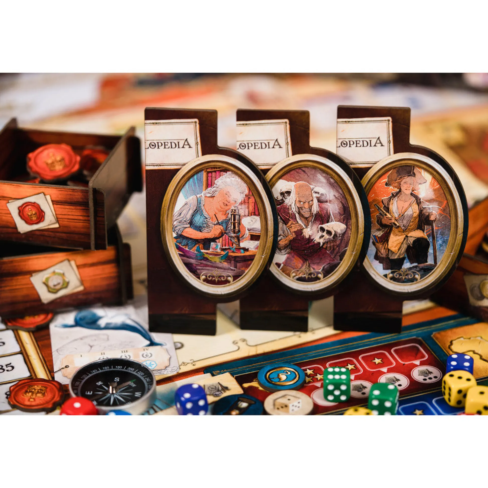 Flat River Group Encyclopedia: Historical Dice-Based Worker Placement Game for 1-4 Players* Board Games|Role-Playing Games