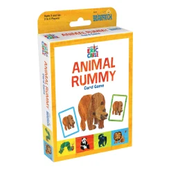 Educators Resource Eric Carle Animal Rummy Card Game by Briarpatch, Pack of 3* Card Games