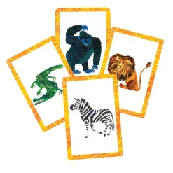 Educators Resource Eric Carle Animal Rummy Card Game by Briarpatch, Pack of 3* Card Games