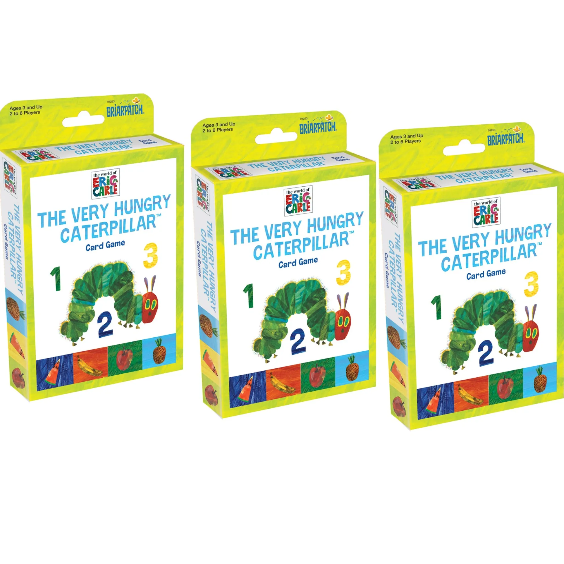 Educators Resource Eric Carle The Very Hungry Caterpillar Card Game Trio Pack* Card Games
