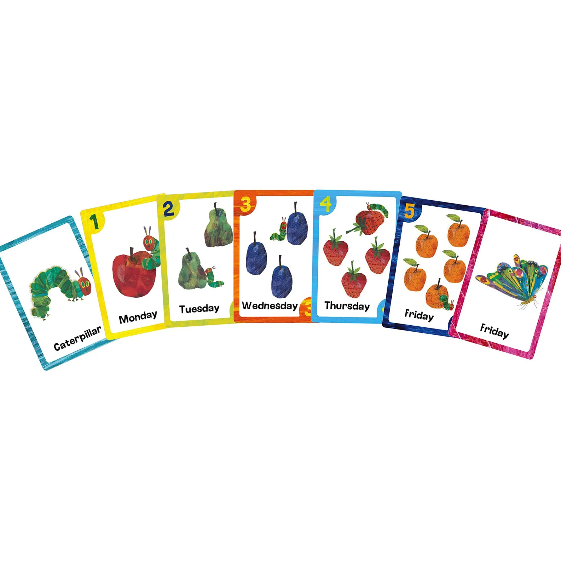 Educators Resource Eric Carle The Very Hungry Caterpillar Card Game Trio Pack* Card Games
