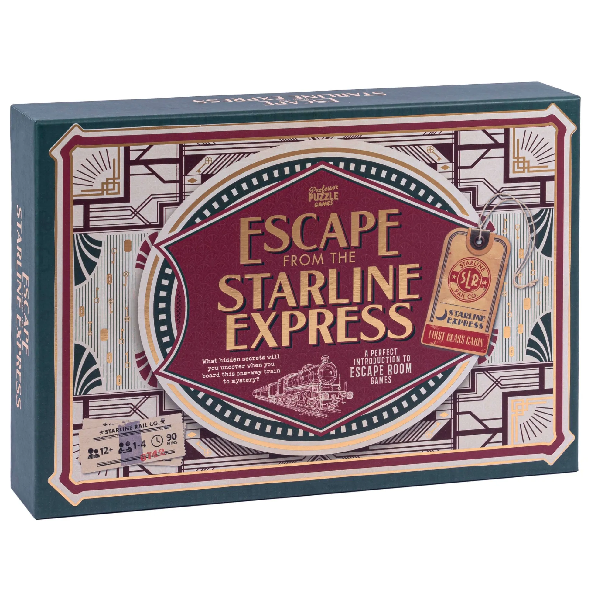 Professor Puzzle Escape from the Starline Express V2 Mystery Board Game* Role-Playing Games|Board Games