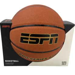 The Distribution Solutions ESPN 979 Leather Basketball 29.5" - Master Your Game* Toy Sports