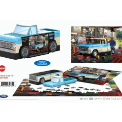Flat River Group Eurographics 1967 Ford Pick-Up Truck Puzzle - 550 pc Tin Edition* Puzzles