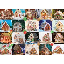 Flat River Group Eurographics Candy Christmas Gingerbread House Puzzle - 550 pc* Puzzles