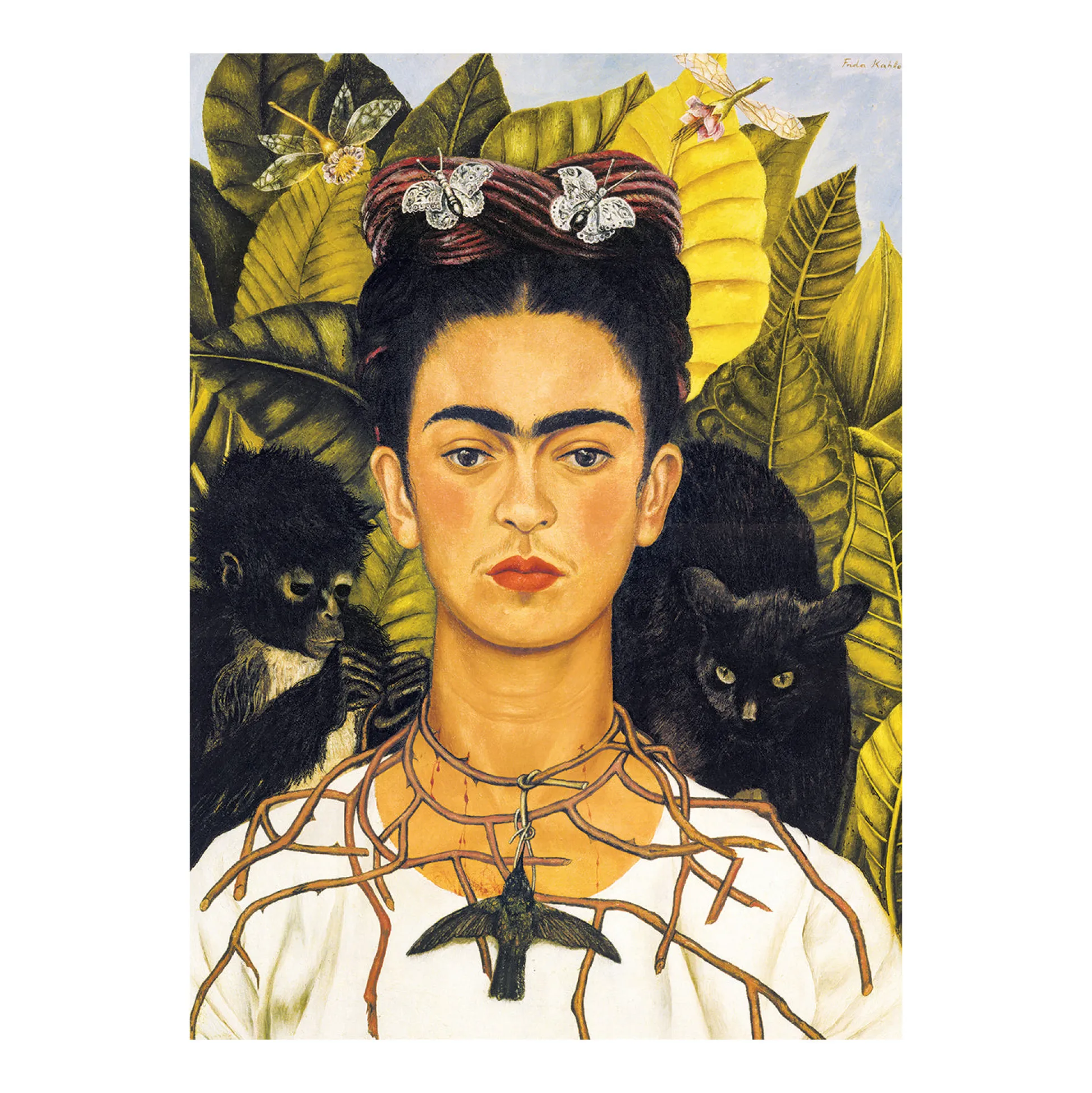 AreYouGame EuroGraphics Frida Kahlo's Self-Portrait Jigsaw Puzzle - 1000 pc.* Puzzles