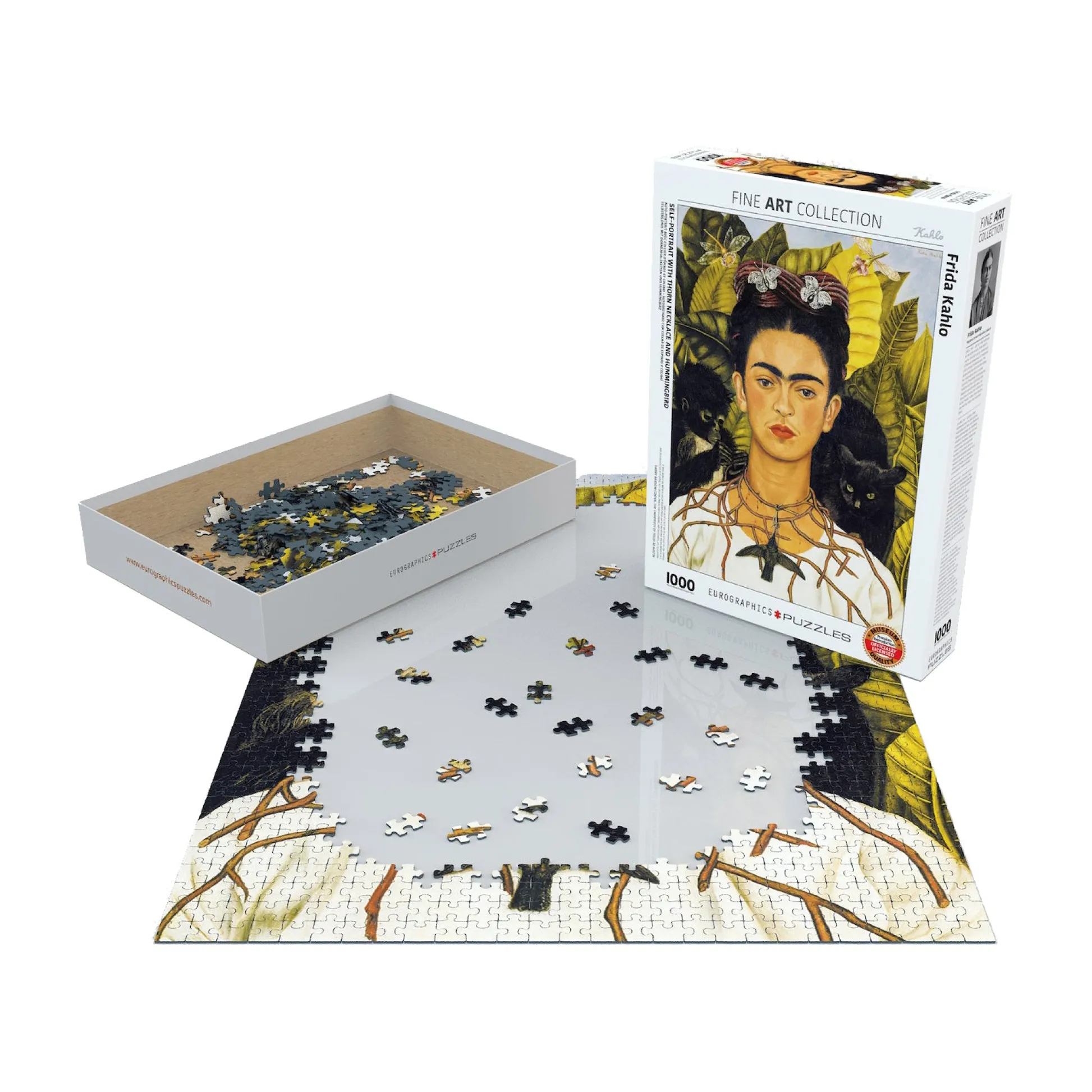 AreYouGame EuroGraphics Frida Kahlo's Self-Portrait Jigsaw Puzzle - 1000 pc.* Puzzles
