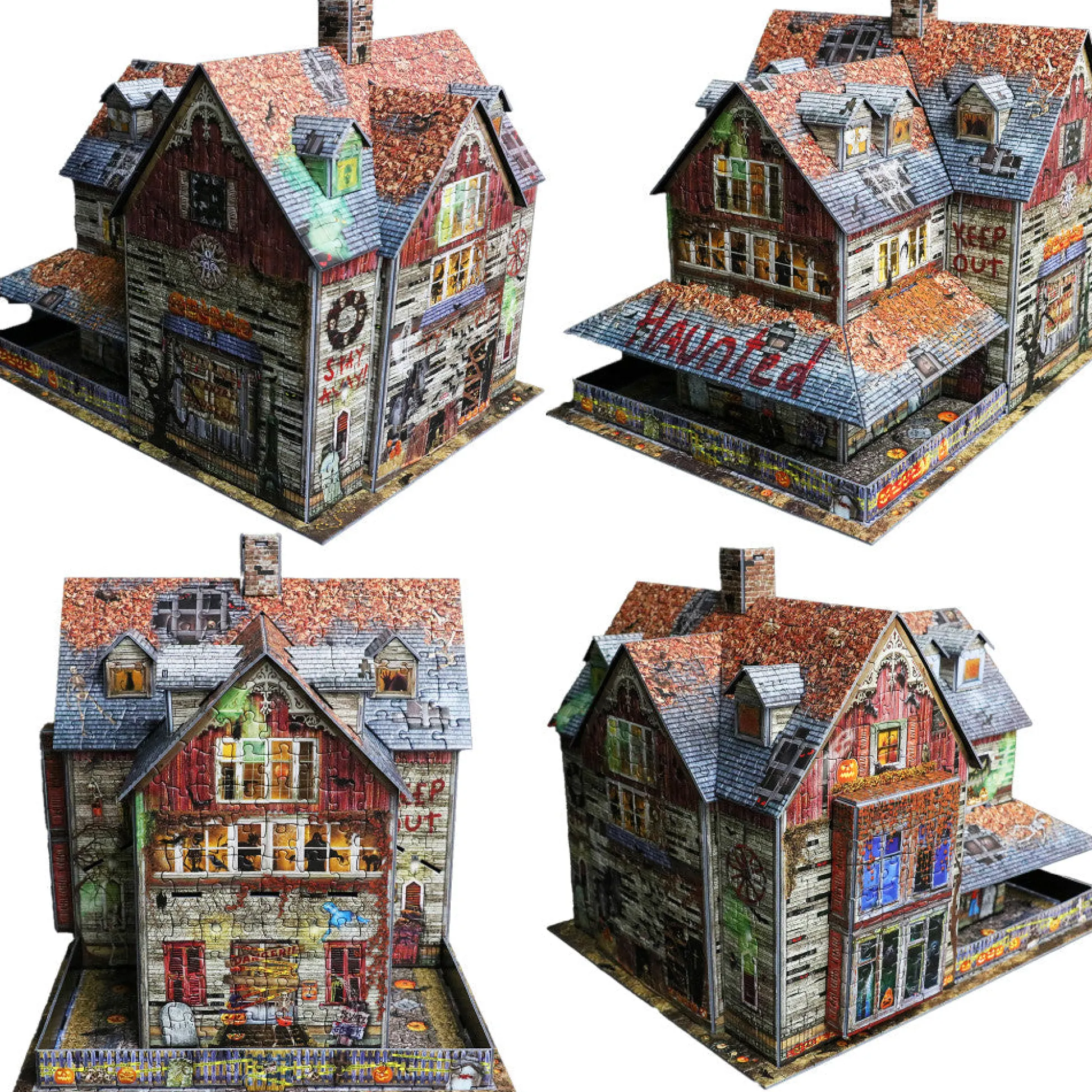 Flat River Group Eurographics Haunted House 3D Puzzle - 1100 pc* Puzzles