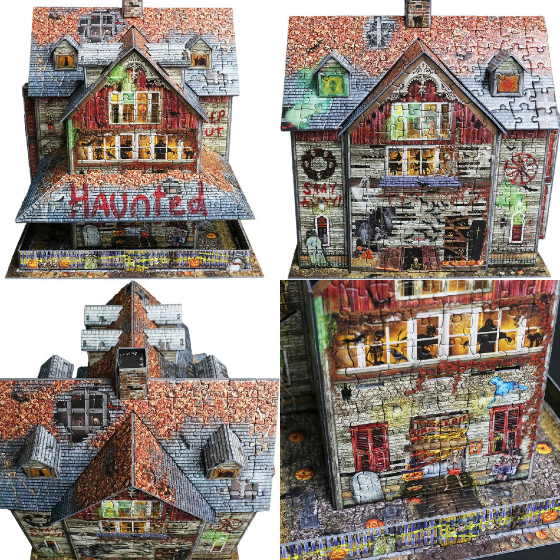 Flat River Group Eurographics Haunted House 3D Puzzle - 1100 pc* Puzzles