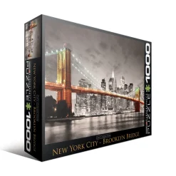 AreYouGame Eurographics New York City Brooklyn Bridge Jigsaw Puzzle - 1000 pc* Puzzles