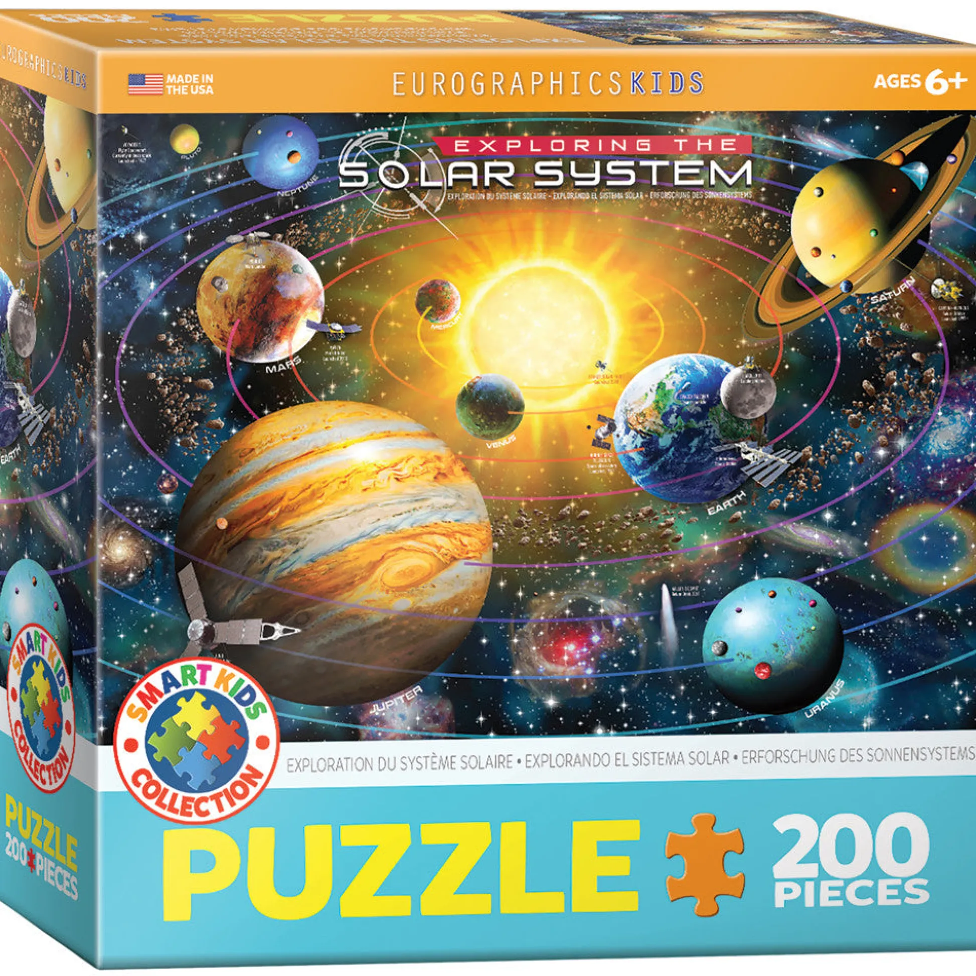 Flat River Group Eurographics Solar System Exploration Jigsaw Puzzle - 200 pc* Puzzles