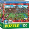 Flat River Group Eurographics Spot & Find Football Jigsaw Puzzle - 100 pc* Puzzles