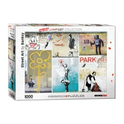 AreYouGame Eurographics Street Art by Banksy Jigsaw Puzzle - 1000 pc* Puzzles