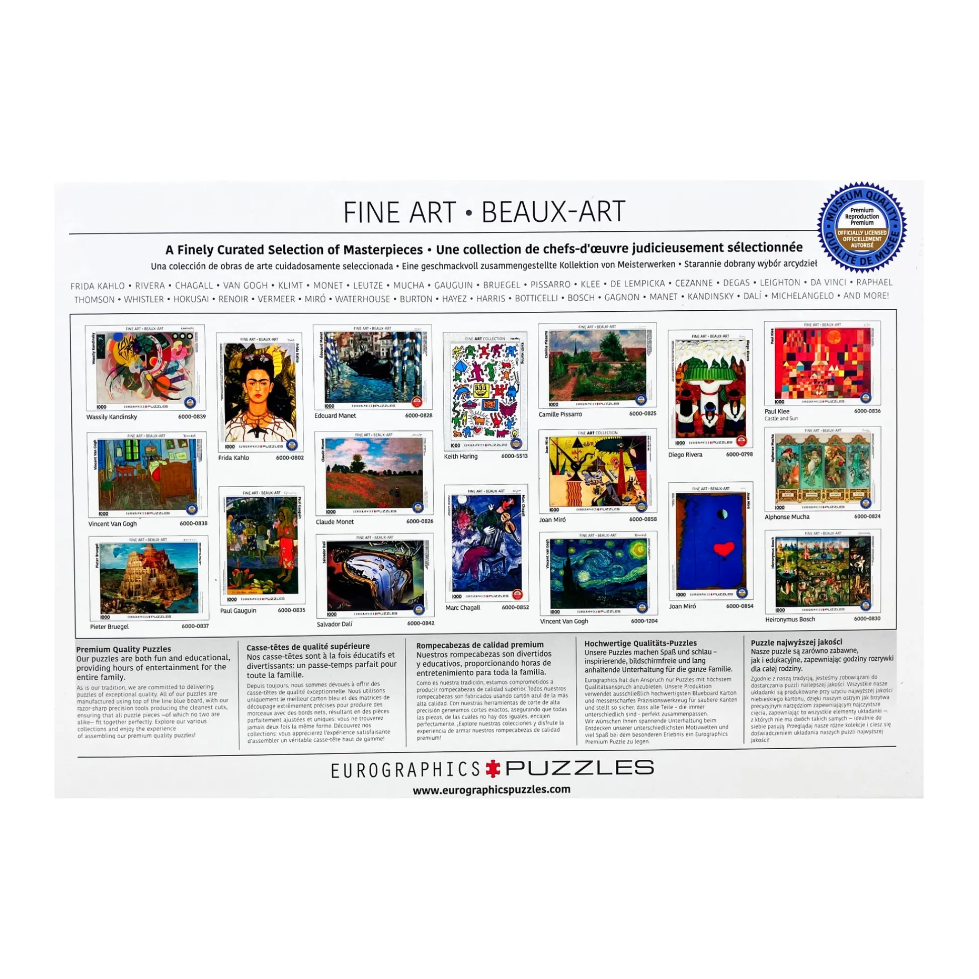 AreYouGame Eurographics Street Art by Banksy Jigsaw Puzzle - 1000 pc* Puzzles