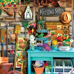 Flat River Group Eurographics The Potting Shed Spring Garden Puzzle - 1000 pc* Puzzles