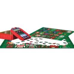 Flat River Group Eurographics Ugly Christmas Sweaters Tin Jigsaw Puzzle - 550 pc* Puzzles