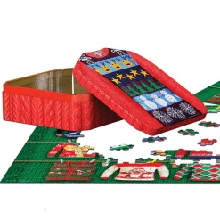 Flat River Group Eurographics Ugly Christmas Sweaters Tin Jigsaw Puzzle - 550 pc* Puzzles