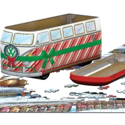 Flat River Group Eurographics VW Christmas Bus Tin Puzzle - 550 pc* Puzzles