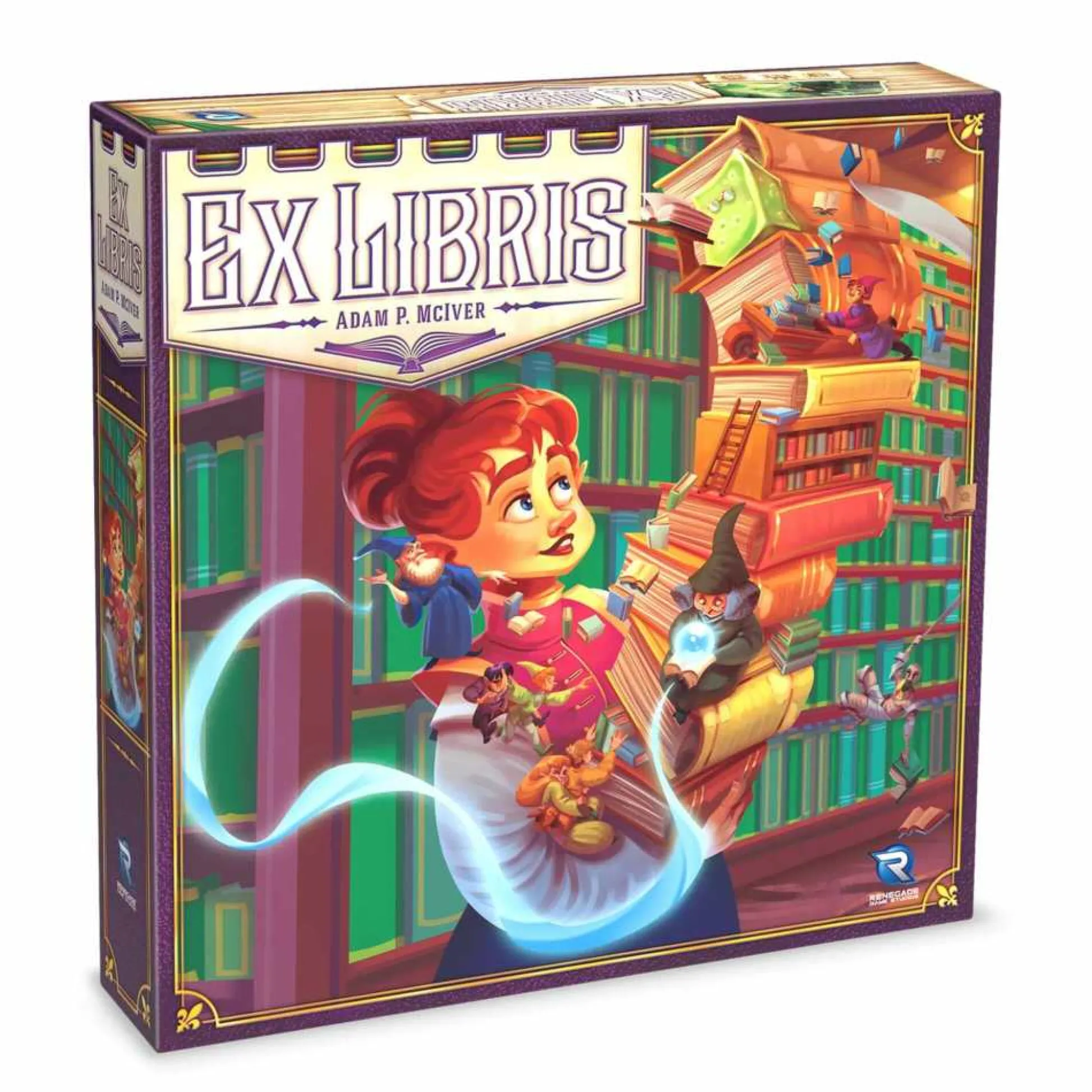 Flat River Group Ex Libris Second Edition Strategy Board Game by Renegade Games Studios* Board Games|Role-Playing Games