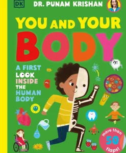 Readerlink Distribution Services Explore Your Body: Lift-the-Flap Book by Dr. Punam Krishan*Kids Reading, Writing & Speech|Kids Books