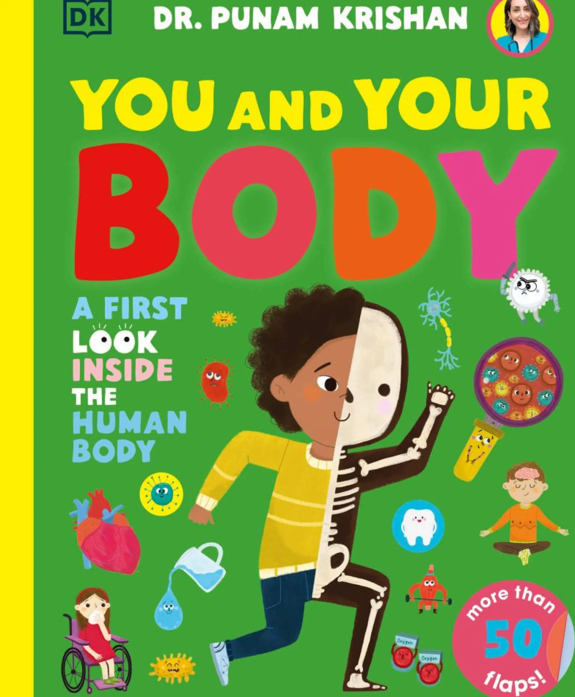 Readerlink Distribution Services Explore Your Body: Lift-the-Flap Book by Dr. Punam Krishan*Kids Reading, Writing & Speech|Kids Books
