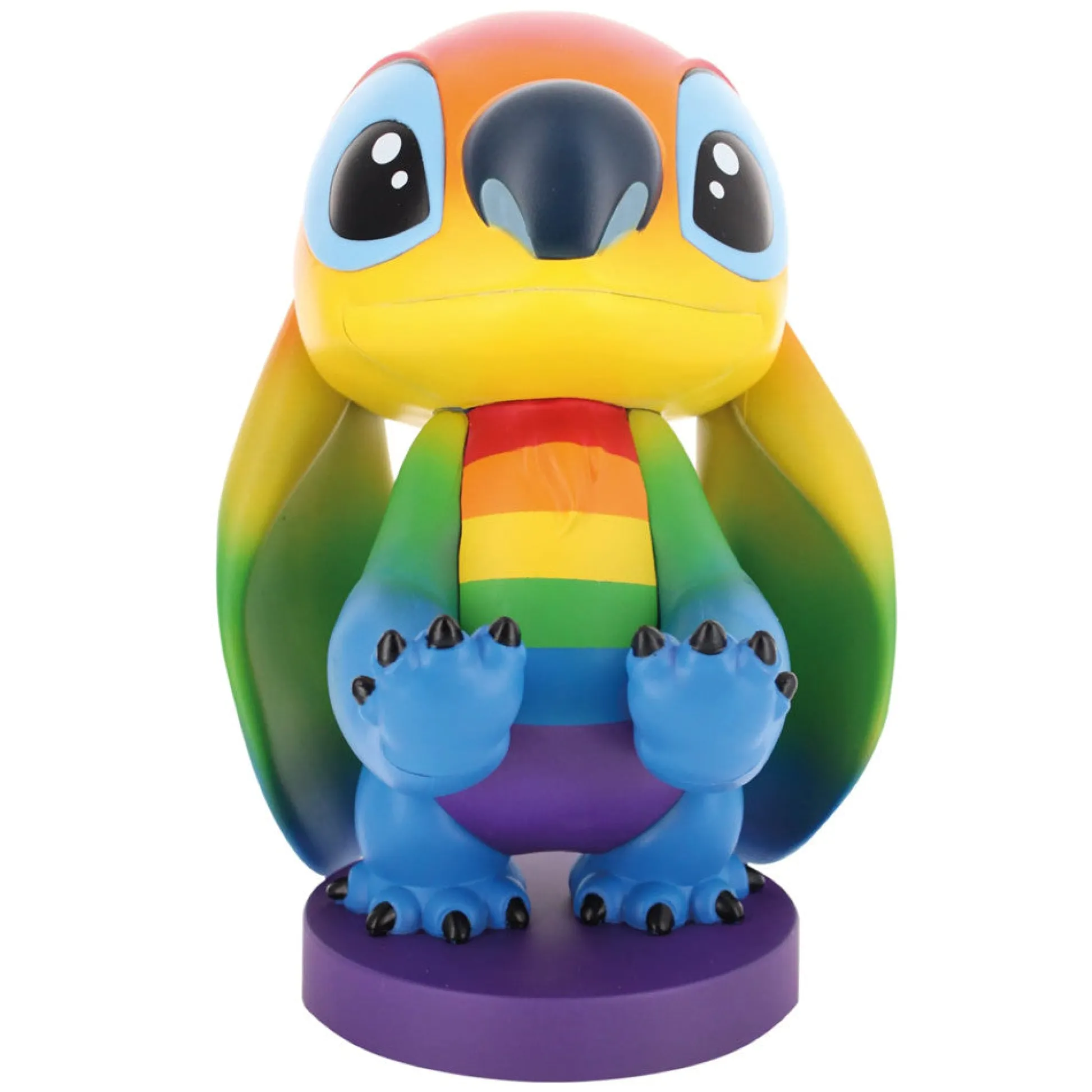 Flat River Group Exquisite Gaming Cable Guys - Disney Lilo & Stitch Rainbow Stitch Holder* Action Figures