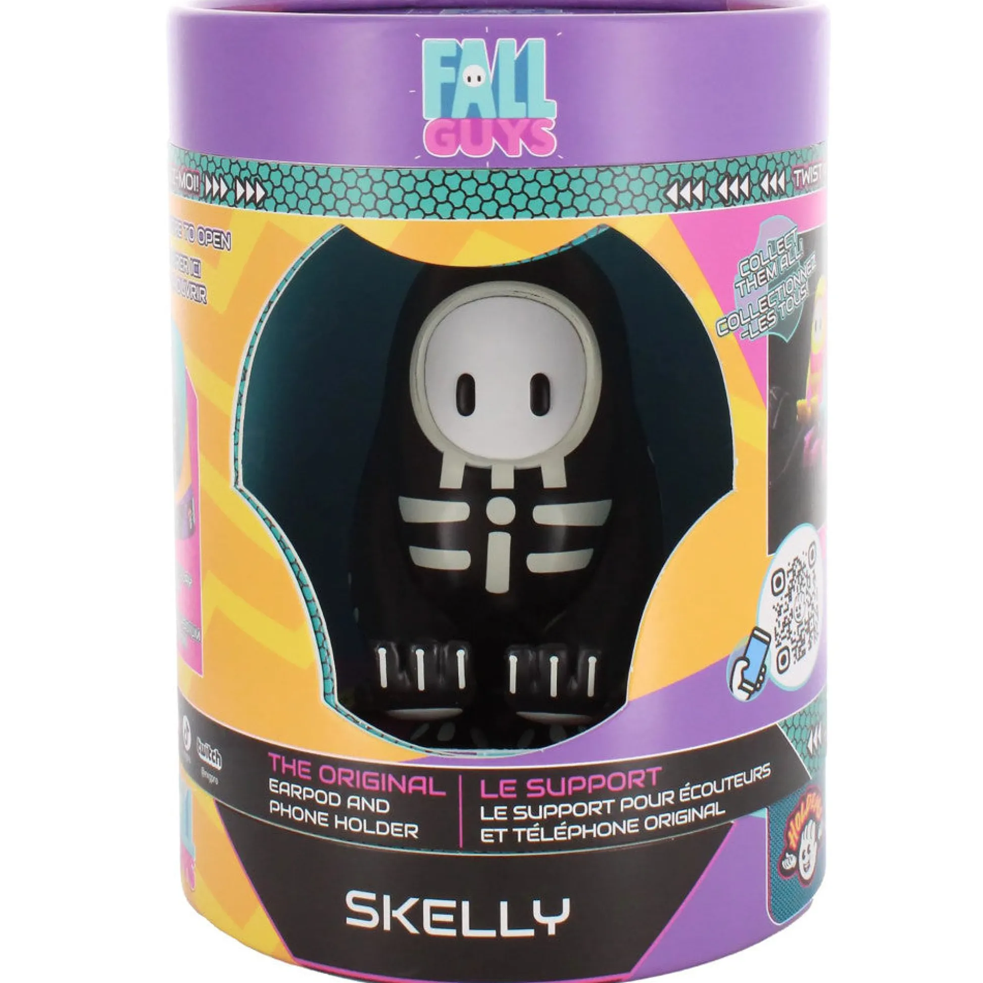 Flat River Group Exquisite Gaming: Holdems: Fall Guys - Skelly - Earbud & Phone Holder* Action Figures