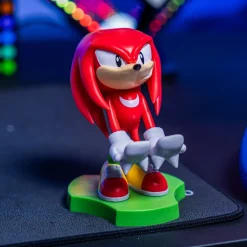 Flat River Group Exquisite Gaming: Holdems: SEGA - Knuckles - Earbud & Phone Holder* Collectible Figures & Playsets
