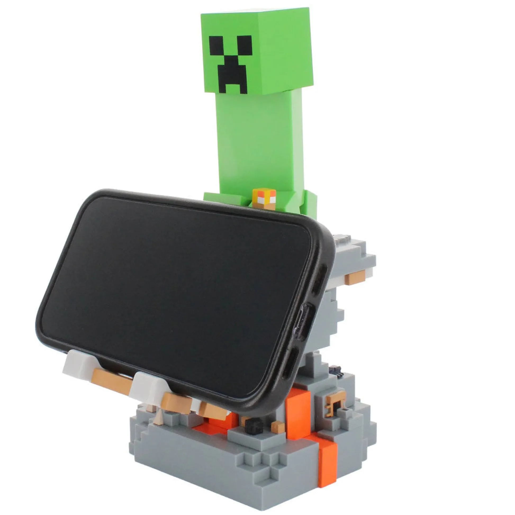 Flat River Group Exquisite Gaming Minecraft Creeper Controller & Phone Holder - Green* Action Figures