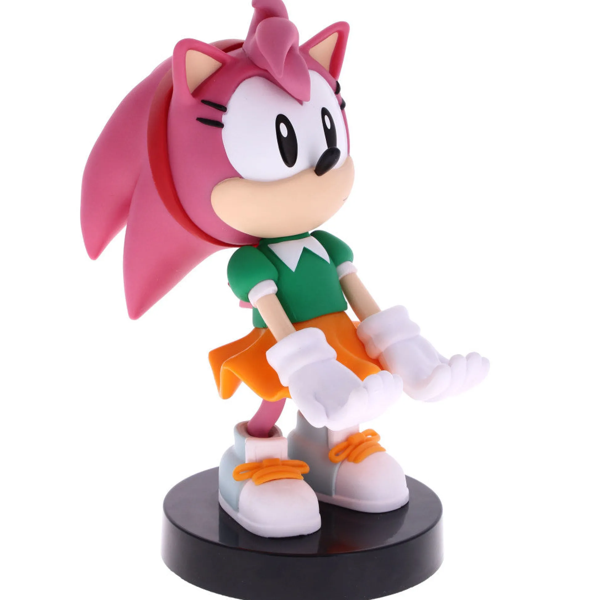 Flat River Group Exquisite Gaming SEGA Amy Rose Charging Holder - Sonic Themed Device Stand* Action Figures