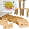 Educators Resource Extasticks Mathomino - Times Tables & Algebra Domino Game* Dominoes & Tiles Games
