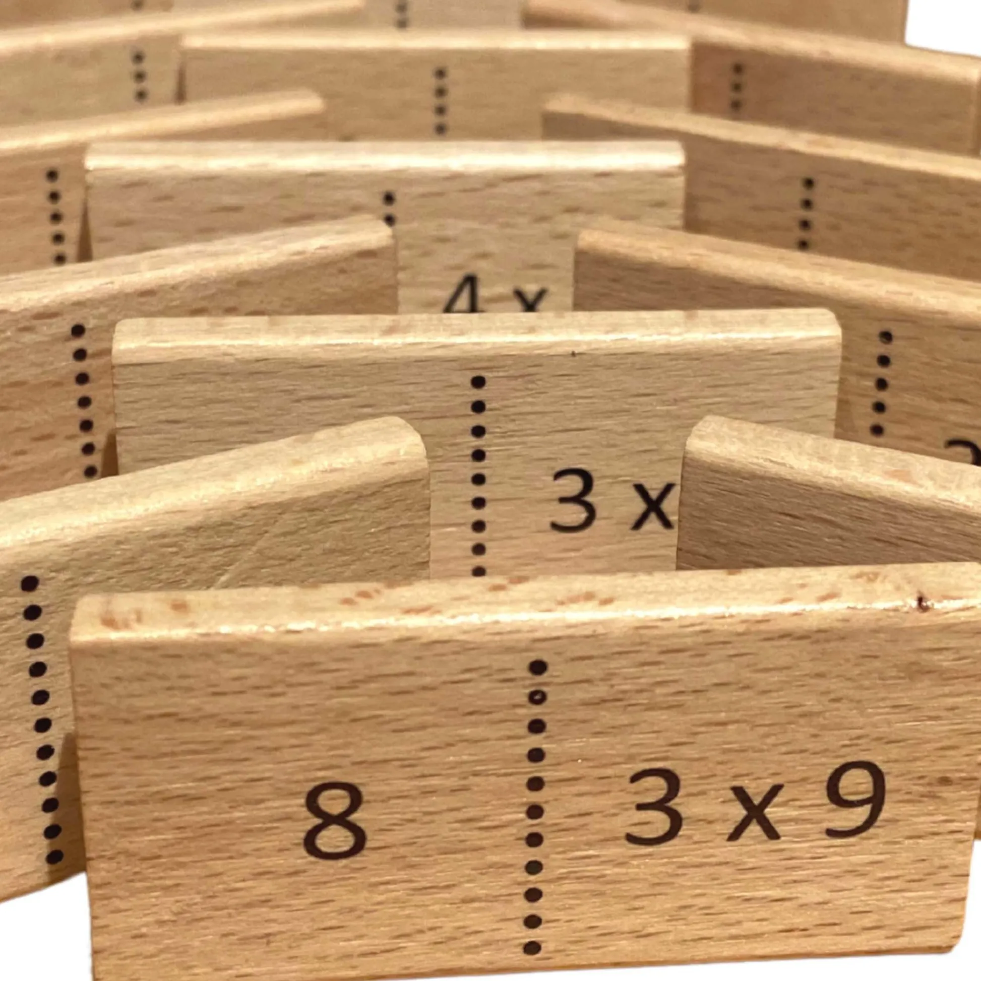 Educators Resource Extasticks Mathomino - Times Tables & Algebra Domino Game* Dominoes & Tiles Games